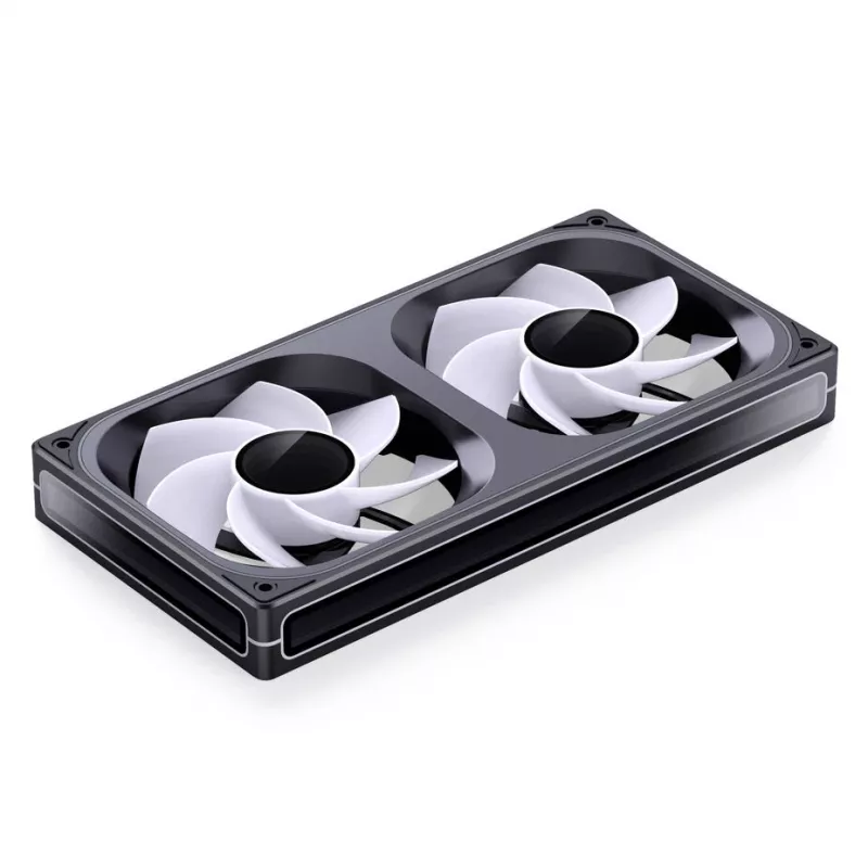 Jonsbo ZB-240BR 120mm Reverse Blade ARGB PWM balenie 2 ks skriňové ventilátory - čierne