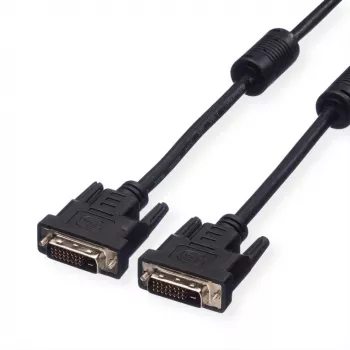 DVI kábel ITB Monitor DVI (24+1) Dual Link M/M 5 m