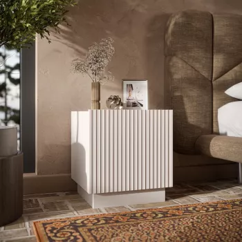 Súprava nočných stolíkov Cama meble LIVERTI 2 ks, 45×42×47 cm, farba cashmere, MDF a drevotrieska