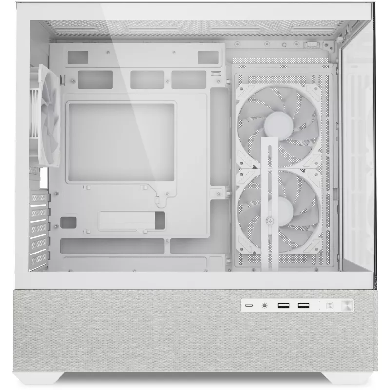 Sharkoon MK7 ARGB mATX skriňa 2x sklo biela