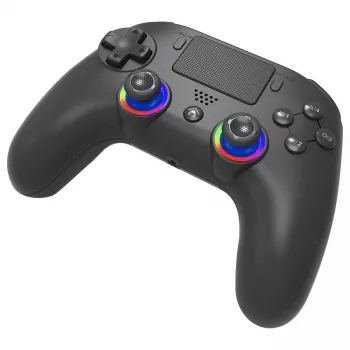 Gamepad Subsonic PS5 Wireless LED Controller čierny D-pad Home Optionen Teilen