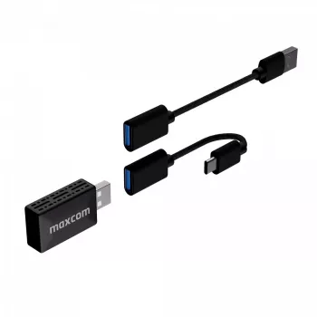 Bezdrôtový rádiový adaptér do auta MAXCOM MC02 Wave s Bluetooth konektivitou pre streamovanie audia v aute