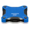 Externý SSD ADATA SD620 512 GB, USB 3.2 Gen 2 Micro-USB B, modrý, silikónové puzdro, nárazuvzdorný