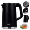 IDEAL Kanvica 1,7 l, Oceľové telo, výkon 1500 W, čierna