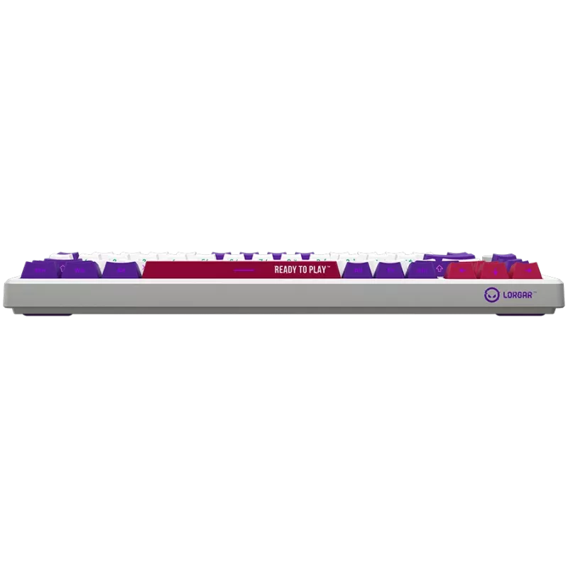 LORGAR KBP7075W, bezdrôtová 75% mechanická herná klávesnica Pro, biela, EN-layout