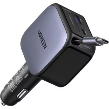 Autonabíjačka UGREEN Fast Car Charger 2-Port 60W (55212B) – 2-portová 60W USB nabíjačka do auta