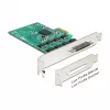 Delock karta PCI Express > 8x Serial R