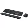 Logitech MX Keys S Combo klávesnica myš v balení kancelária RF Wireless + Bluetooth QWERTZ švajčiarska grafitová