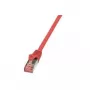 Sieťový kábel LogiLink 5 m Cat.6 RJ-45 S/FTP červený
