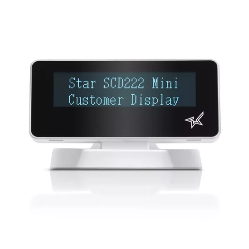 Displej Star Micronics SCD222U 20 znakov USB 2.0 biely