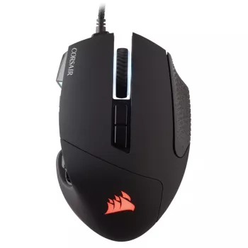 Corsair herná myš Scimitar RGB Elite, optická, káblová, 17 tlačidiel, 18000 dpi, čierna