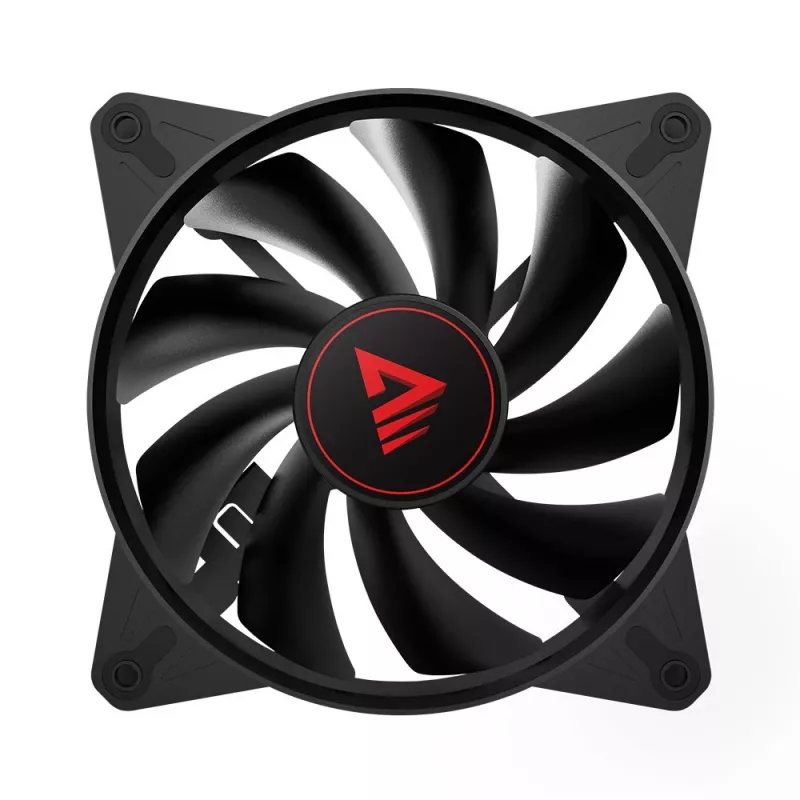 SAVIO BLADE X1 sada ventilátorov, 3 x 120 mm, 4-pinový PWM, čierna
