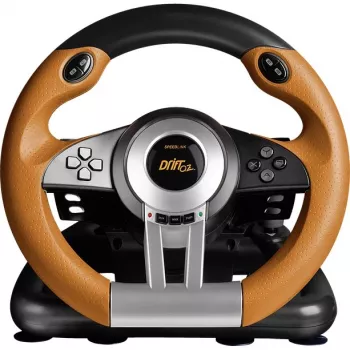 Volant + pedále Speedlink DRIFT O.Z. čierna sivá oranžová