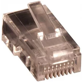Lanview LVN125432 RJ45 konektor kábla, transparentný