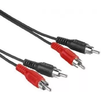 Hama 30457 audio kábel 2,5 m RCA čierny