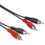 Hama 30457 audio kábel 2,5 m RCA čierny