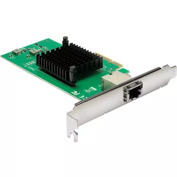Rozhranie karta Inter-Tech ST-7267 PCIe RJ-45 10 Gbit/s zelená strieborná