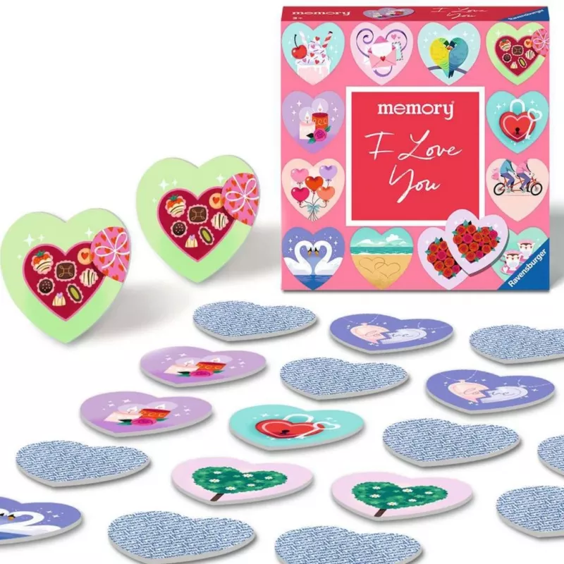 memory moments – Ľúbim ťa, hra memory