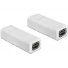 Mini DisplayPort spojka DeLOCK 65450 biela