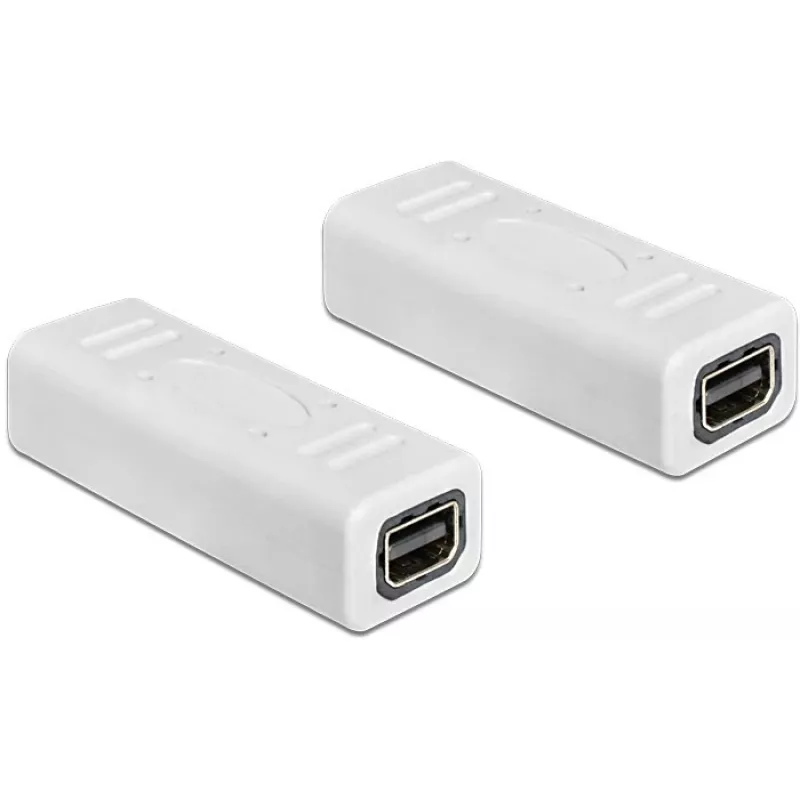 Mini DisplayPort spojka DeLOCK 65450 biela