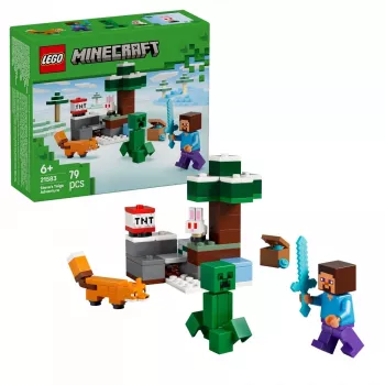 LEGO MINECRAFT 21583 Stevovo tajgové dobrodružstvo