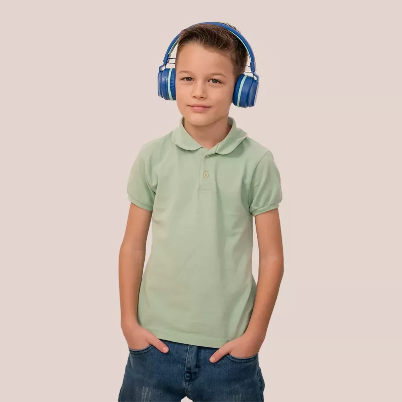 Tellur Buddy Bluetooth over-ear slúchadlá modré