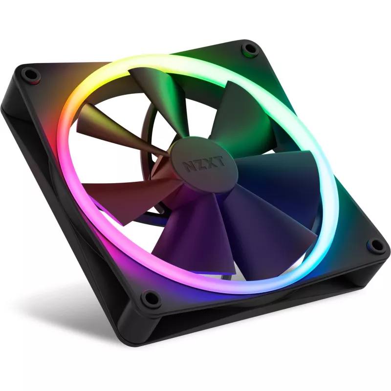 Ventilátor NZXT F140 RGB DUO 14 cm čierny 500-1800 RPM 2 ks
