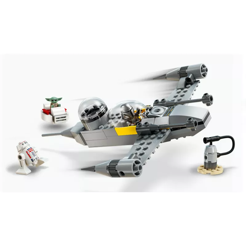 LEGO Star Wars sada 75410 N-1 Starfighter model s 92 dielmi, minifigúrky Mando a Grogu