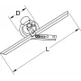 Uhlomer ks tools model 300.0207, univerzálny uhlomer 300 mm