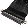 Riser kábel Akasa RISER čierny X2 Premium PCIe 3.0 x16 20 cm