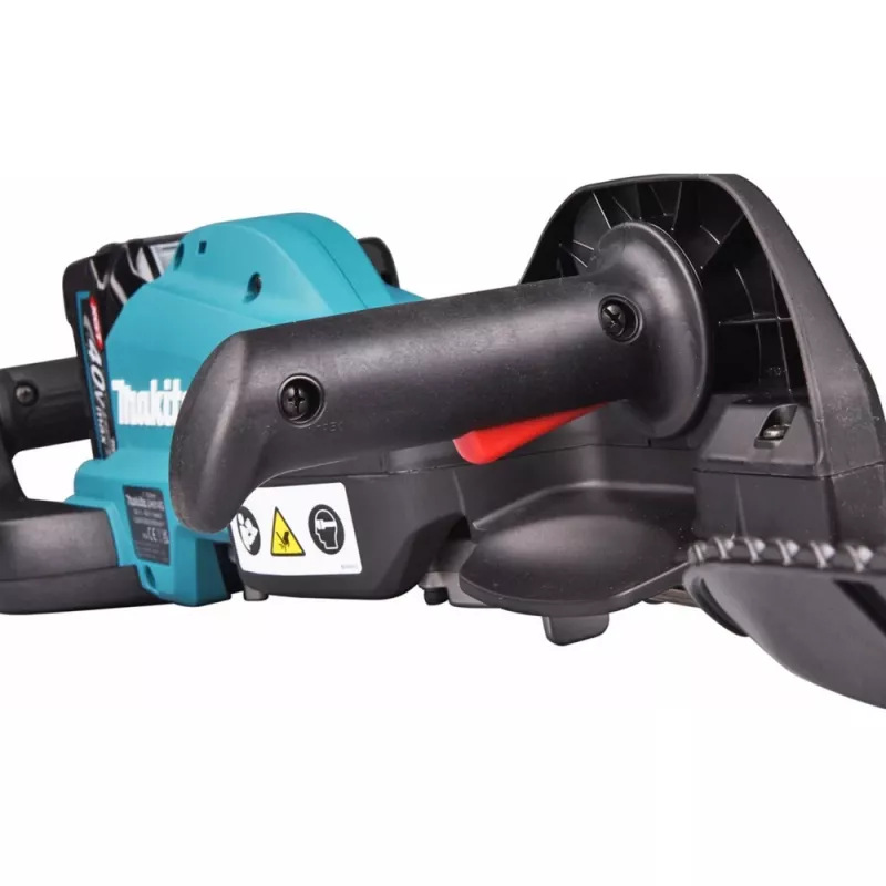 Makita XGT UH014GZ akumulátorové nožnice na živý plot, 40 V, 75 cm, hrúbka rezu 18 mm, bez akumulátora a nabíjačky, modro-čierne