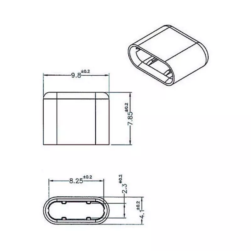 Ochranná krytka konektora samica DeLOCK 64008 USB Type-C čierna