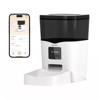 SPONGE Pet Feeder Smart - inteligentný dávkovač krmiva pre domáce zvieratá – 3 l