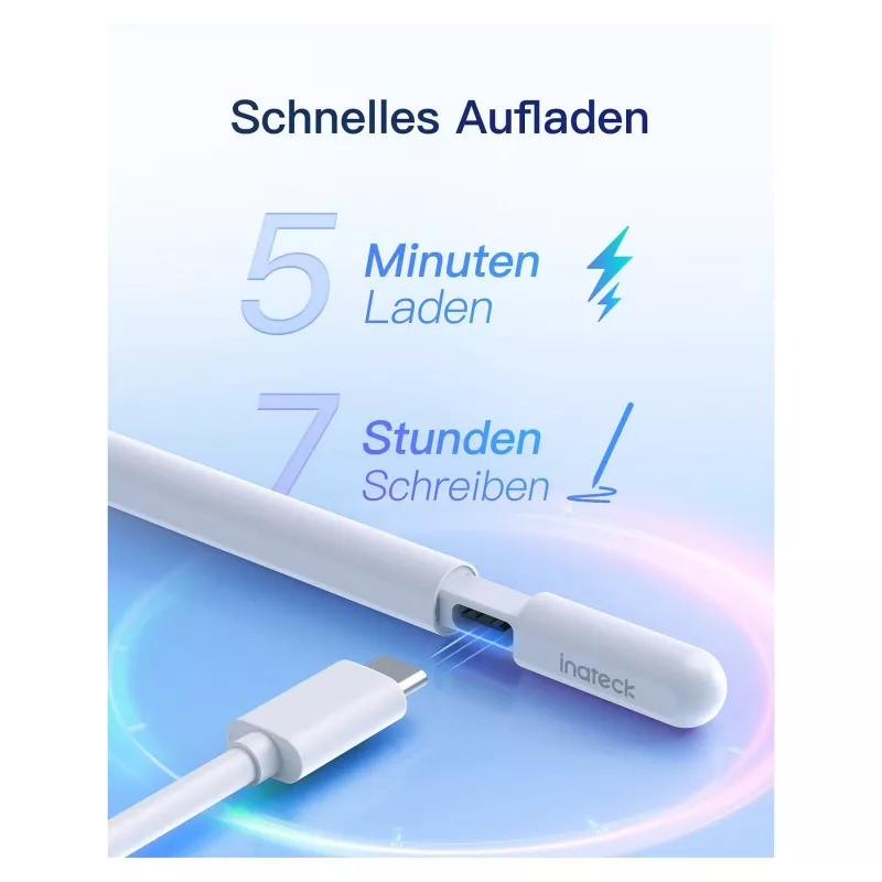 Stylus pero Inateck PCL005_WHITE — kompatibilné s iPad Pro, iPad Mini, iPad 6–10