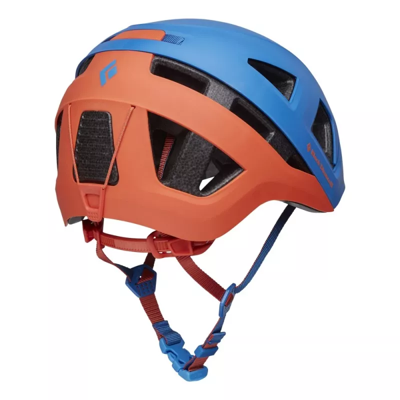 Lezecká prilba pre deti Black Diamond Capitan Kid's - modrá/persimmon