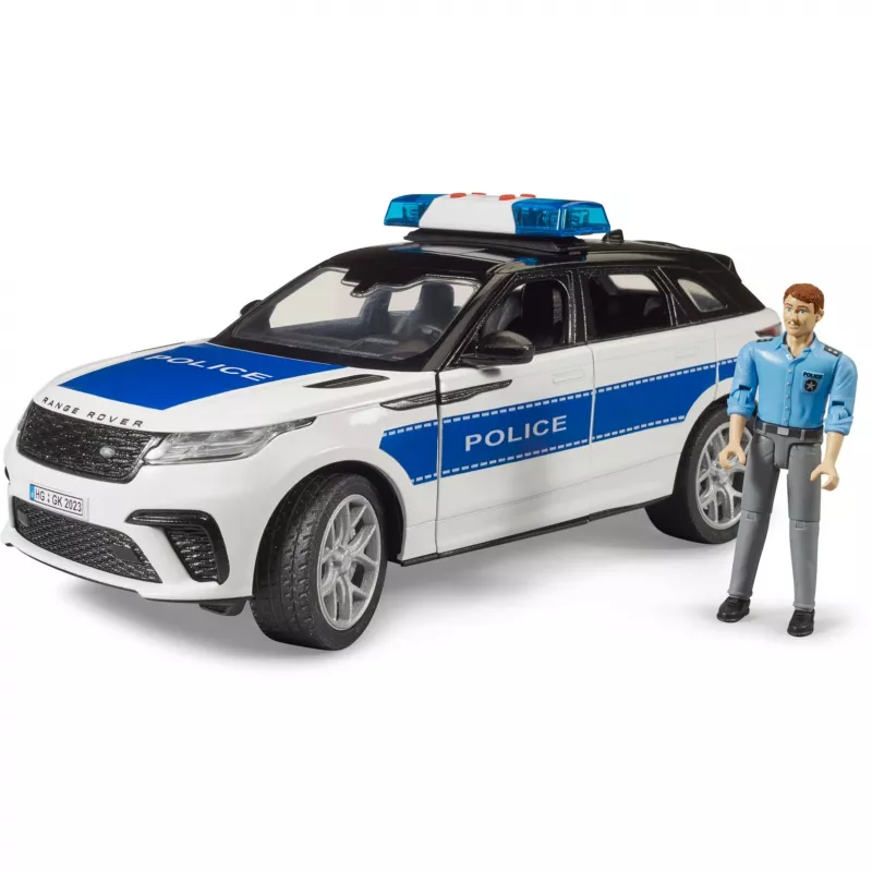 Vozidlo Range Rover Velar Polícia s figúrkou