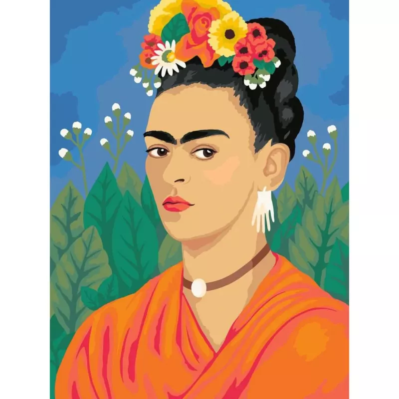 Maliarska sada na plátno Ravensburger CreArt ART Collection: obraz Frida Kahlo, Canvas Edition