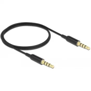 Audio kábel DeLOCK 66075 0,5 m 3,5 mm čierny