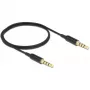 Audio kábel DeLOCK 66075 0,5 m 3,5 mm čierny