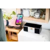 JVC RD-E874B Audiosystém All-in-One, internetové/DAB+/FM rádio, CD, Bluetooth, 20 W, čierny