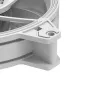 120mm skriňový ventilátor MODECOM VOLCANO APEX 120 ARGB biely — 120mm ARGB chladiaci ventilátor