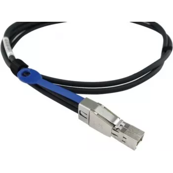 CBO kábel SFF-8644 konektor samec na konektor samec rovný 1 m CBL-SAST-0573-BL