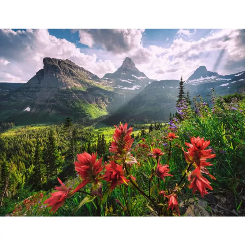 Puzzle Ravensburger Untouched Mountains 2000 dielikov – 2000-dielikové puzzle od Ravensburger