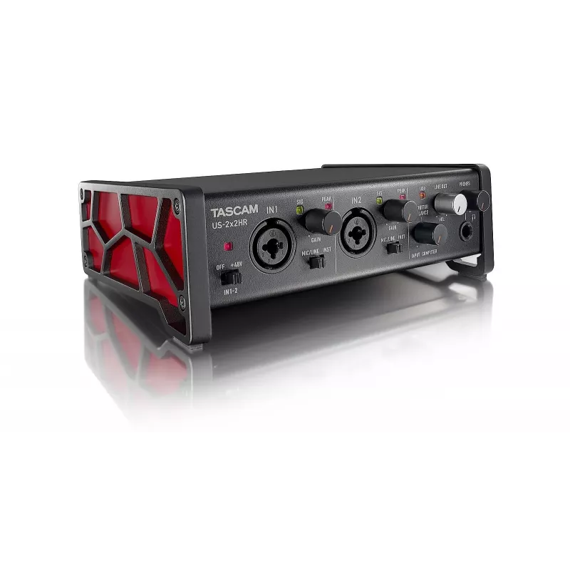 Tascam US-2x2HR USB audio/MIDI rozhranie, vysoké rozlíšenie, 2 vstupy / 2 výstupy