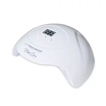 Sušička na nechty ESPERANZA EBN010 36W UV+LED, 15 lámp, biela, vstavaný displej, senzor pohybu