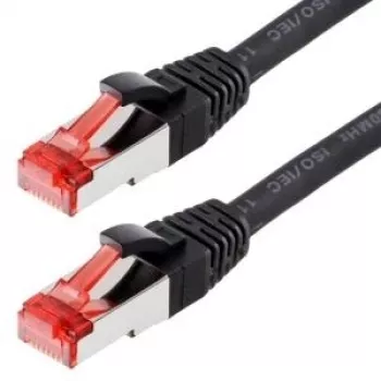 Sieťový kábel Helos CAT6 S/FTP (PIMF) 20 m čierny