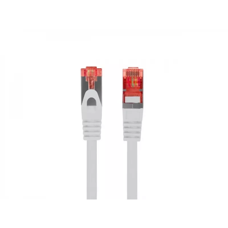 LANBERG Cat6 F/UTP (FTP) sieťový kábel, RJ-45–RJ-45, 10 m, sivý
