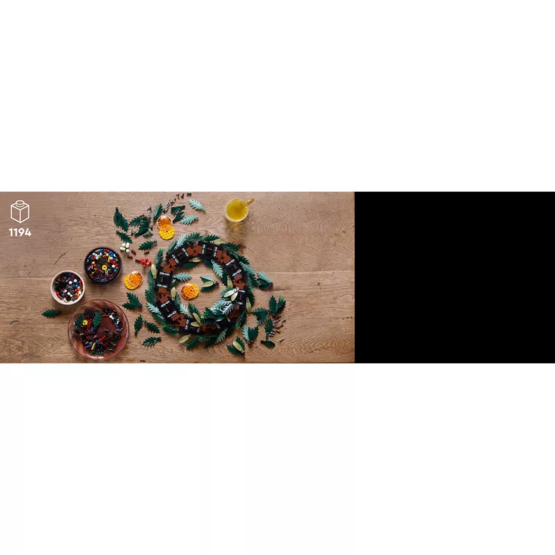 LEGO 10340 Icons vianočný veniec stavebnica