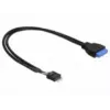 Delock 83095 USB kábel čierny