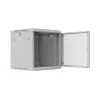 19-palcový nástenný rack 12U 600x600 sivý